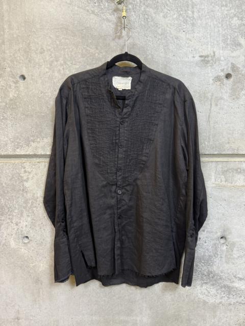 Greg Lauren Greg Lauren Classic Studio Shirt with Bib