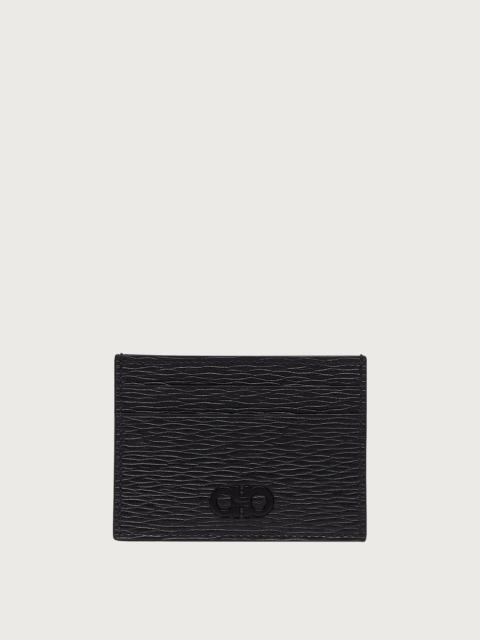 FERRAGAMO Gancini credit card holder