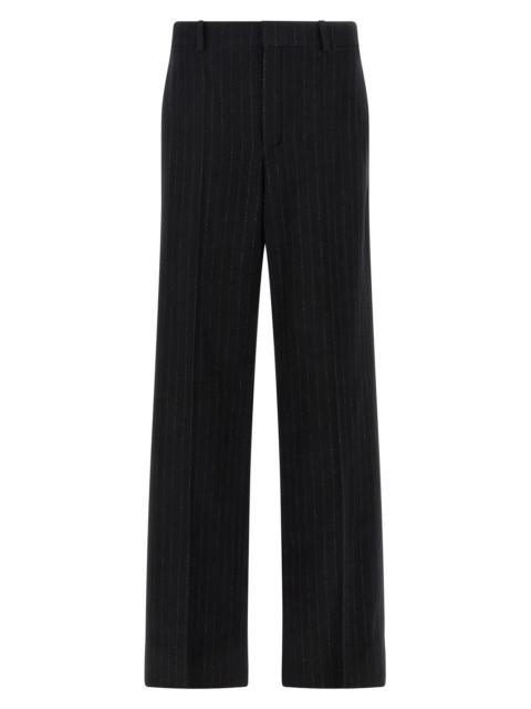 Saint Laurent Men Pinstripe Pants