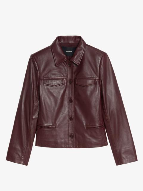 Zadig & Voltaire Liam Leather Jacket