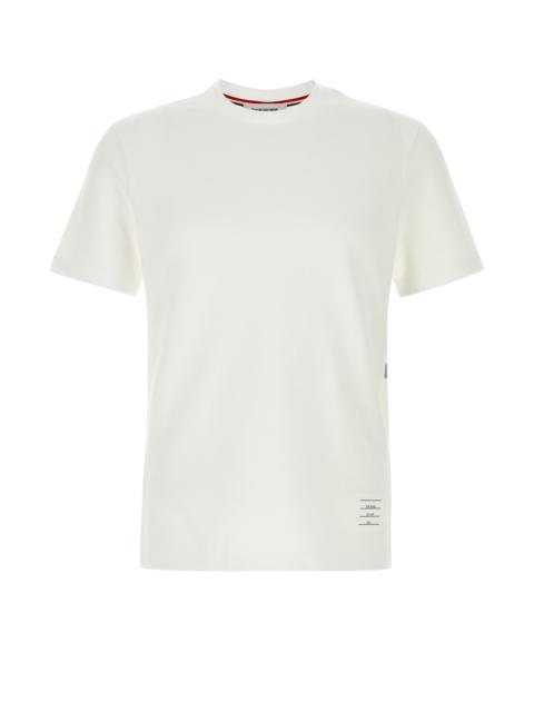 Thom Browne White piquet t-shirt