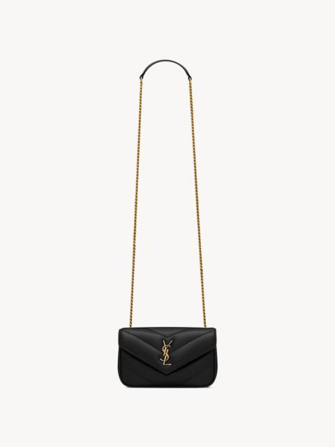 SAINT LAURENT LOULOU MINI IN LAMBSKIN
