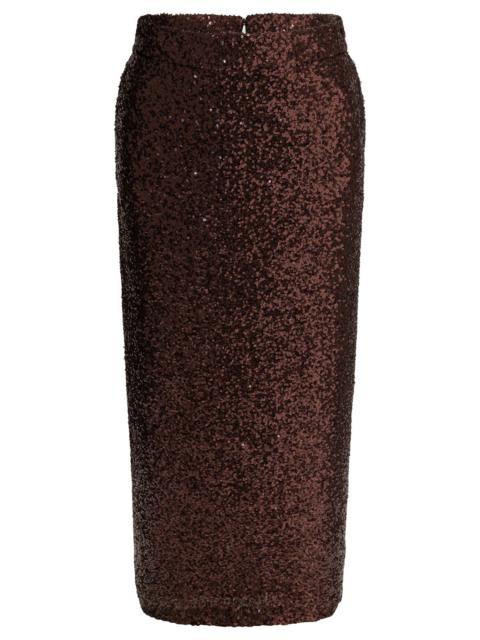 Other Designers Semper Sequined Midi Skirt
