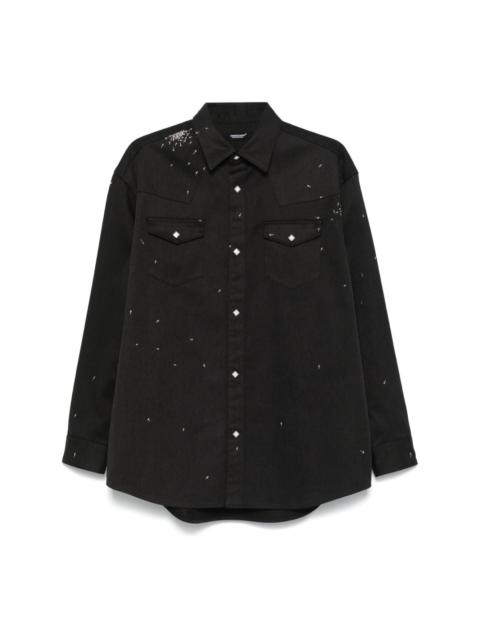 cross-motifs shirt