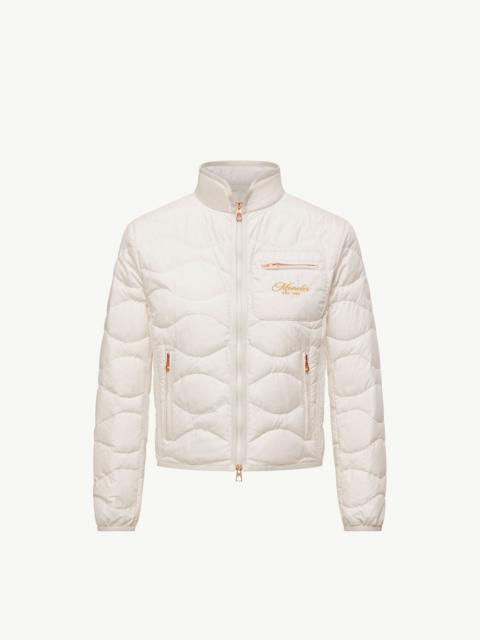 Moncler Tegea Wave-Quilted Short Down Jacket