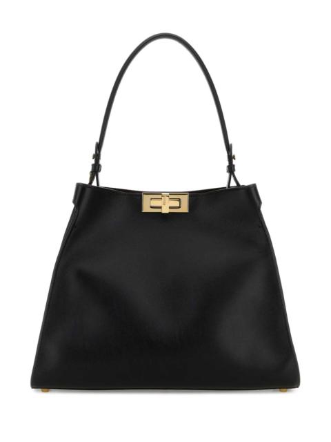 FENDI Fendi Women Black Leather Medium Fendi Way Handbag