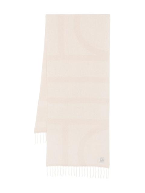 TOTEME Toteme Women Monogram Wool Scarf