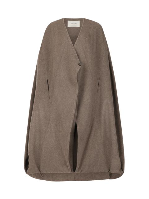 entire studios WOOL CAPE OCHRE