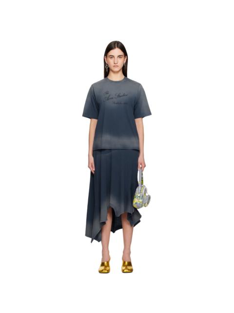 Acne Studios Blue Layered Midi Dress