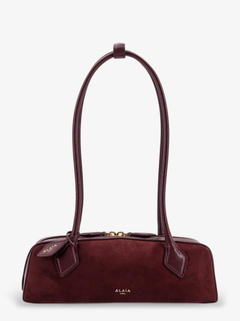 Alaïa Alaia Teckel Small Suede Shoulder Bag