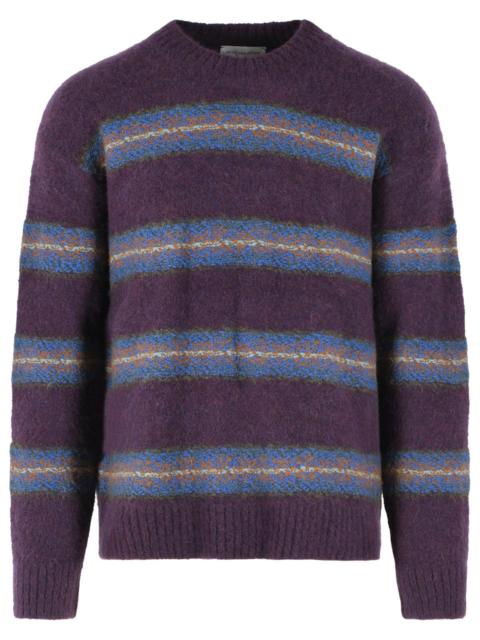 Dries Van Noten Dries Van Noten 'MASTER' Alpaca Blend Sweater Violet