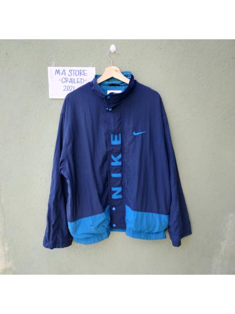 Nike Vintage Nike 90s Spell Out Logo Zipper Ups Jacket