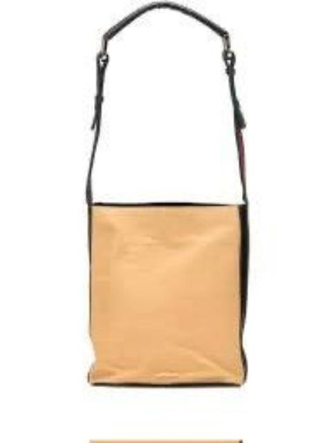 GUCCI Authentic Vintage Gucci Sherry line Bucket Shoulder Bag