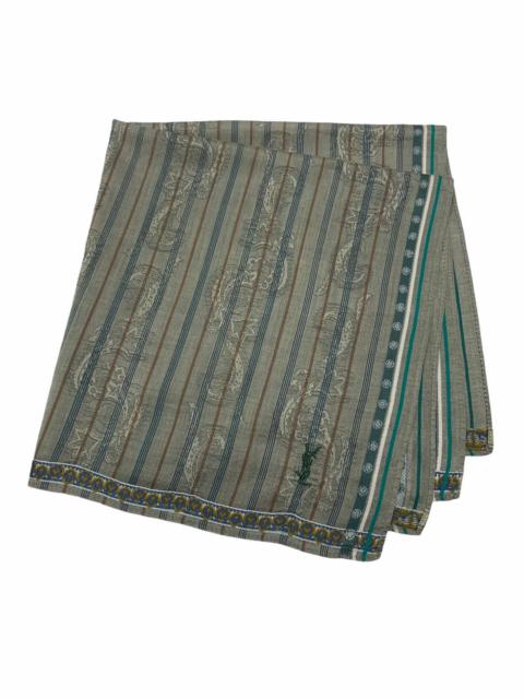 SAINT LAURENT YSL bandana handkerchief neckerchief scarf turban headband