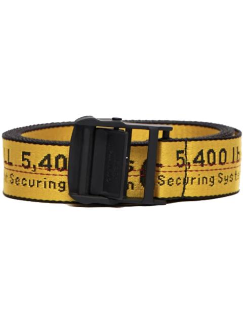 Off-White OFF-WHITE Classic Industrial Belt (FW21) Yellow/Black