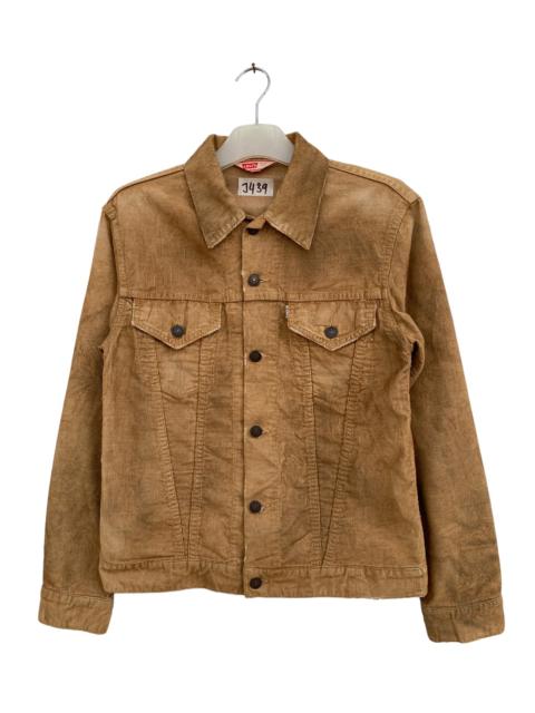 Other Designers Vintage - Vintage Thrashed Levis Curduroy Trucker Jacket