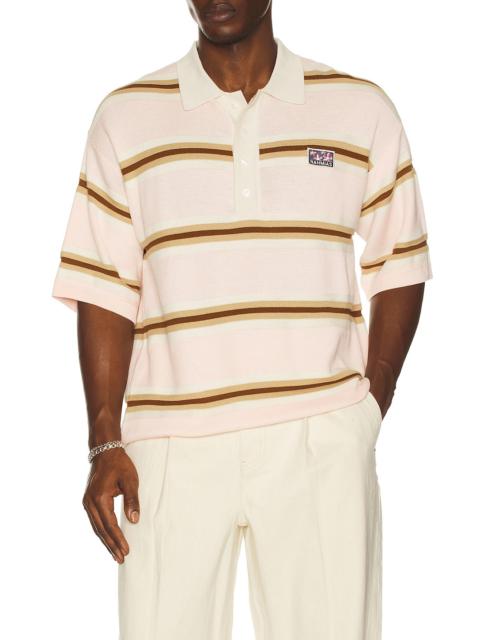 NAHMIAS Knit Striped Polo