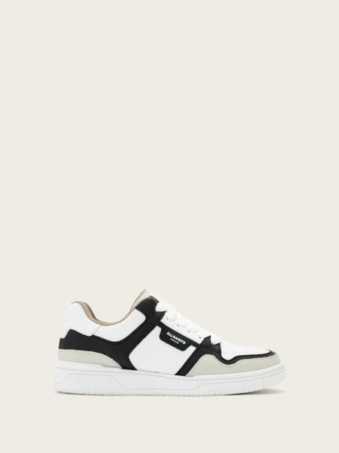 ALLSAINTS REGAN PLUS LEATHER LOW TOP SNEAKERS
