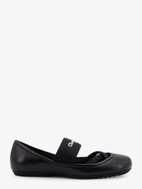Dior Dior Leather Ballerinas Flat With Elastic Band