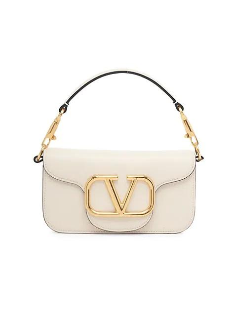 Valentino Small Loco Leather Shoulder Bag