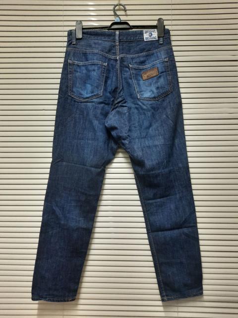 A BATHING APE® A BATHING APE (BAPE) WORLD GONE MAD BLUE DENIM