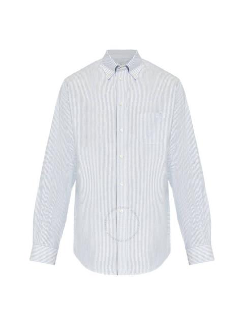 Other Designers Bally Striped Long-Sleeved Cotton Shirt