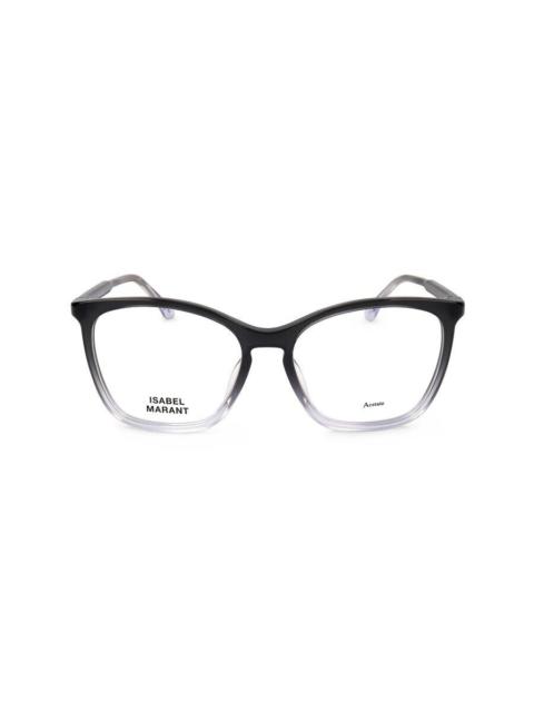 Isabel Marant Isabel Marant Ladies Grey Rectangular Eyeglass Frames IM 0091/G-1ED-2