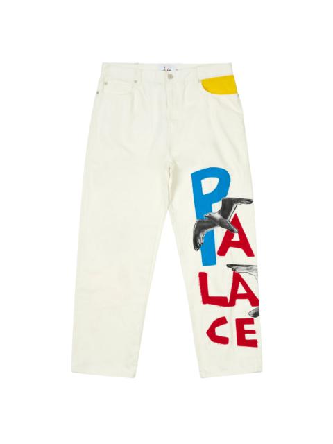 PALACE JCC+ P45 DENIM JEAN WHITE