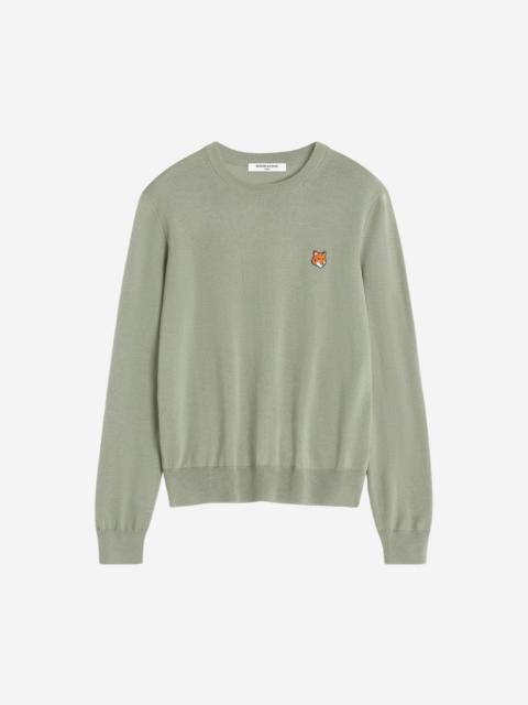 Maison Kitsuné FOX HEAD MERINO REGULAR JUMPER