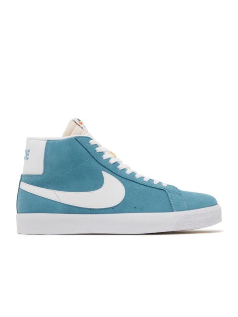 Nike ZOOM BLAZER MID SB 'CERULEAN'
