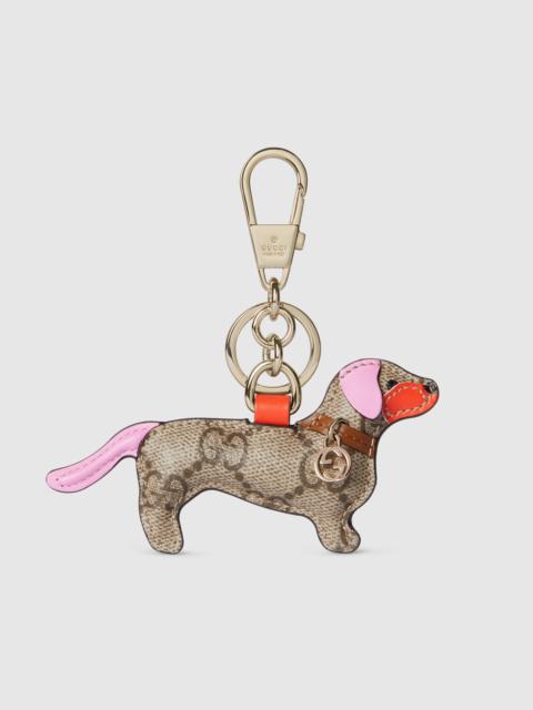 GUCCI Dog-shaped bag charm
