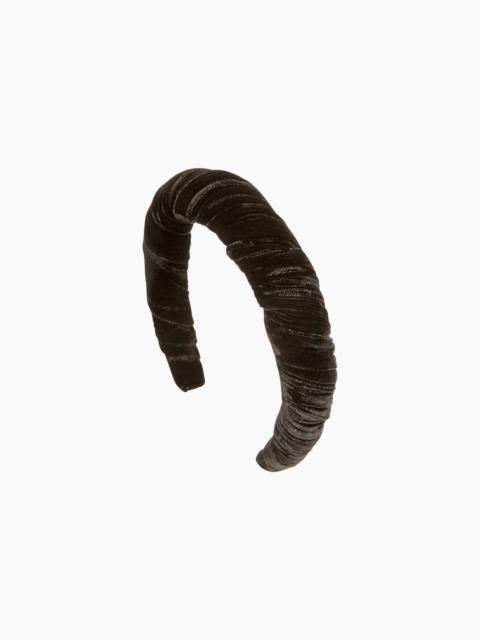 Jennifer Behr Irene Headband in Velvet