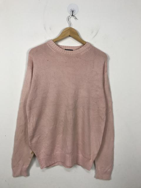 Other Designers Uniqlo - Uniqlo Pink Plain Cotton Knit Sweater #2788