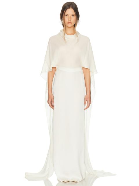 HELSA Mix Media Scarf Dress