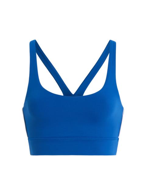 Sporty & Rich Bold Health Active Sports Bra blue