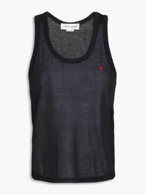 Victoria Beckham Cotton-jersey tank