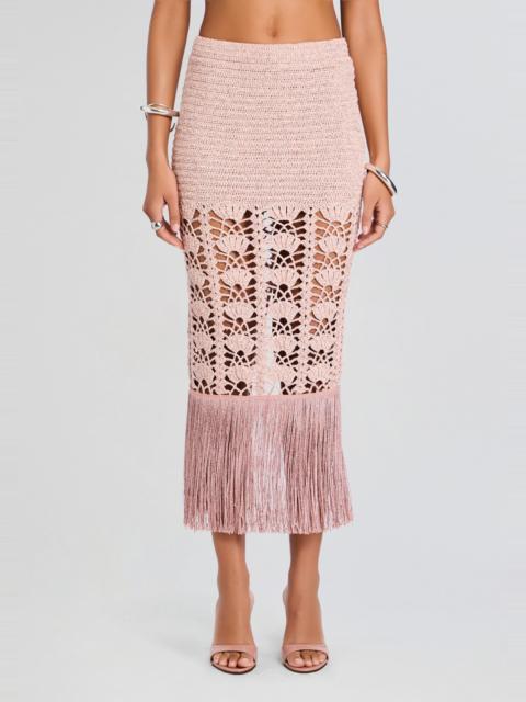 RETROFÊTE NAIDA CROCHET SKIRT