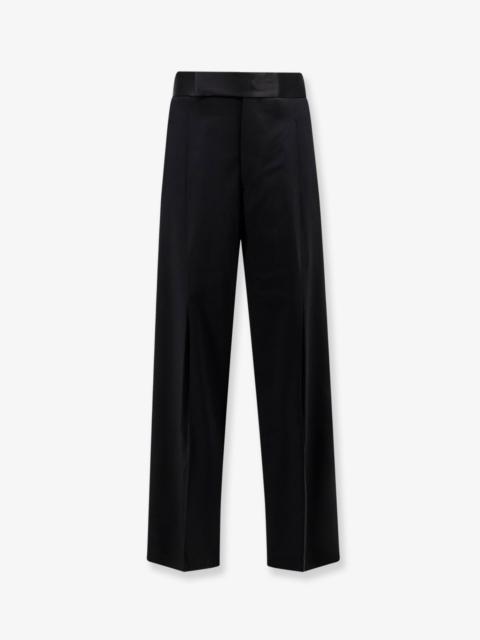 GIORGIO ARMANI Giorgio Armani Men Black Tailored Wool Trousers