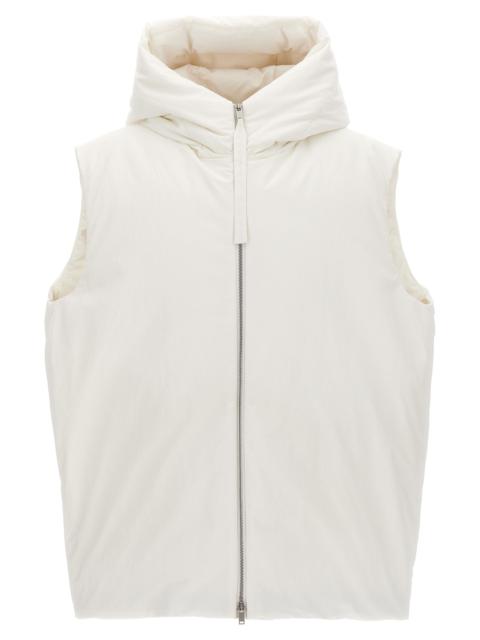 Jil Sander 01 Gilet White