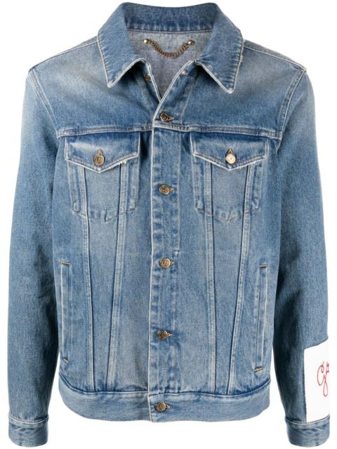 stonewashed denim jacket