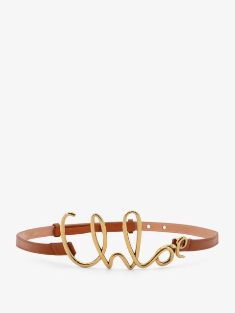 CHLOE' - Chloe' Chloé Iconic Leather Belt