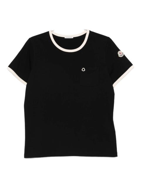Moncler Moncler Logo Embroidery Pocket T-shirt