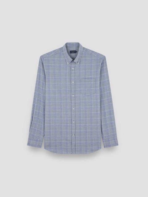 Paul & Shark X-SOFT COTTON SHIRT WITH CHECKERED PATTERN