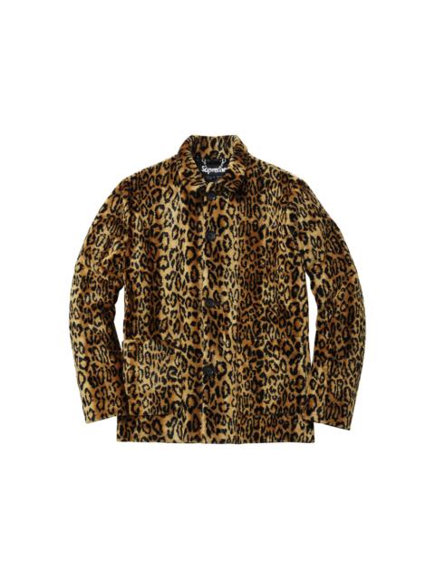 Supreme Supreme Leopard Fur Coat Leopard