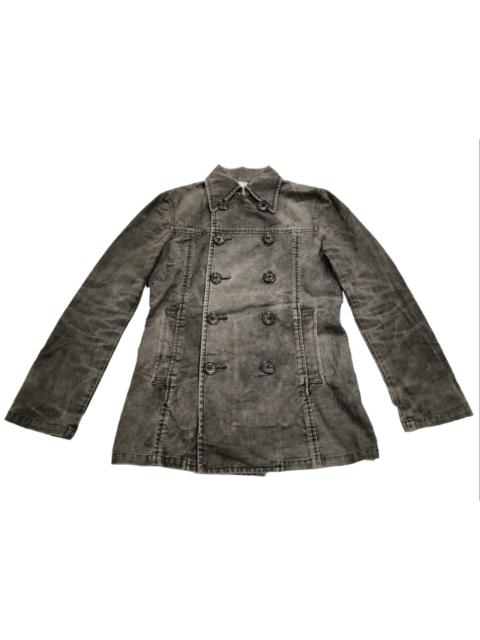 Archival Clothing - The Difference Rupert Double Button Denim Jacket StoneWash