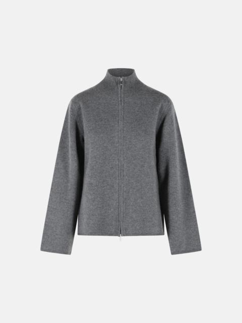 Loulou de Saison 'GABI' GREY CASHMERE SWEATER