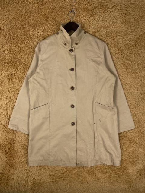 Other Designers Vintage Japanese Brand Checked Lining Long Jacket J2178