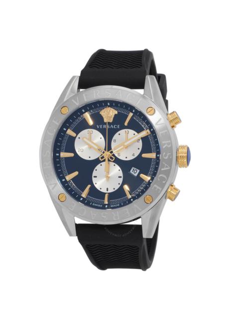 VERSACE Versace V-Chrono Chronograph Quartz Black Dial Men's Watch VEHB00119
