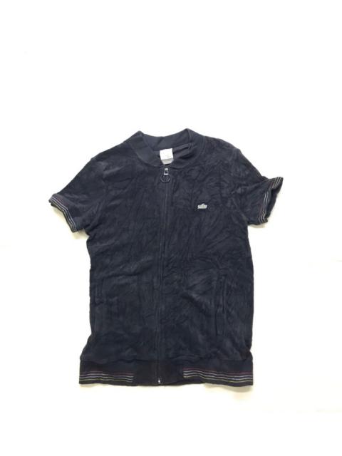 Nike Vintage Nike Velvet Short Sleeve Zip up Jacket