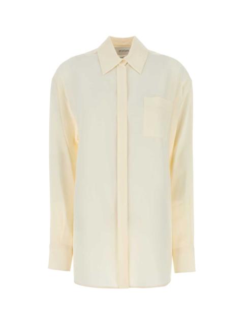Sportmax Sportmax Women Ivory Silk Tonale Shirt